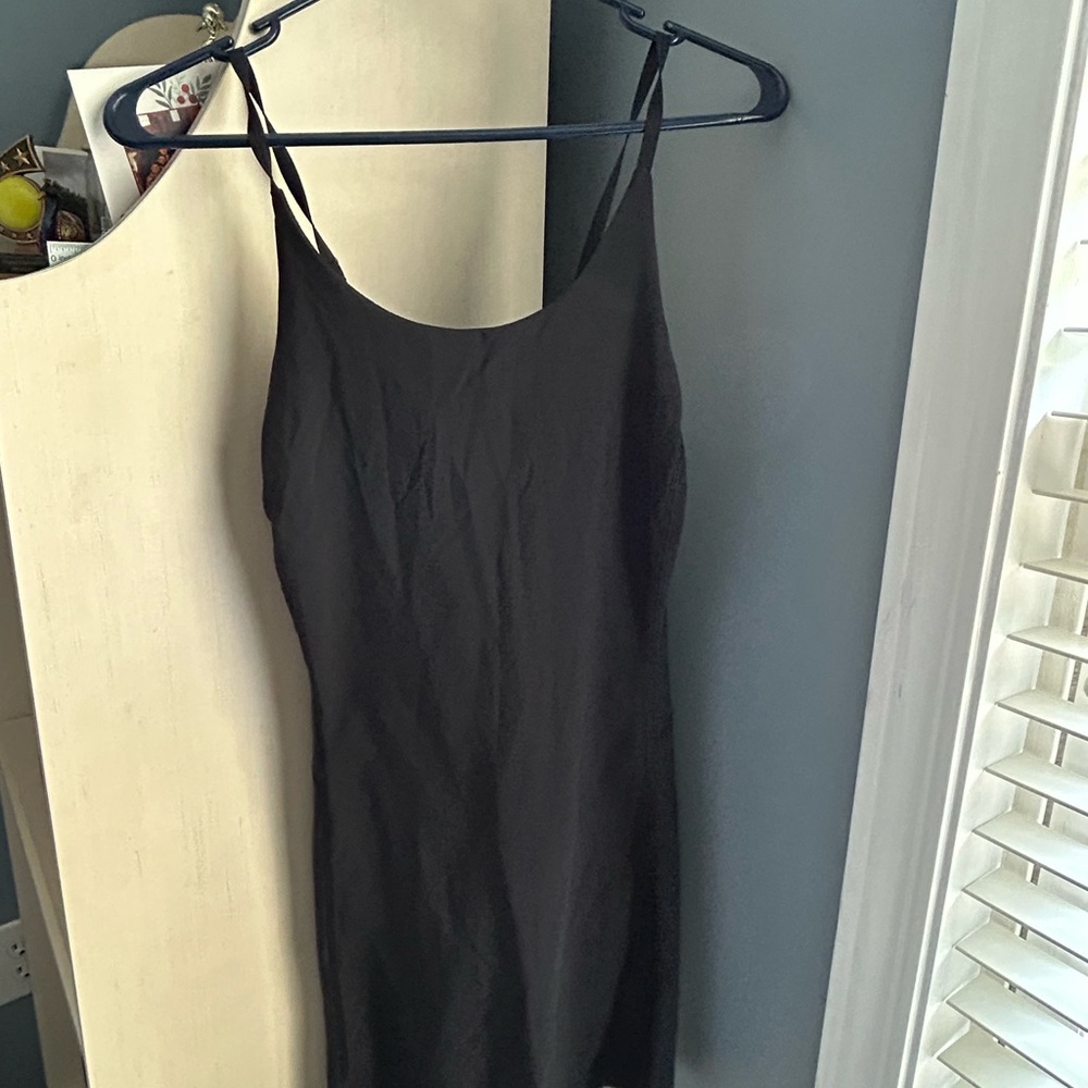 Black Athleisure Dress